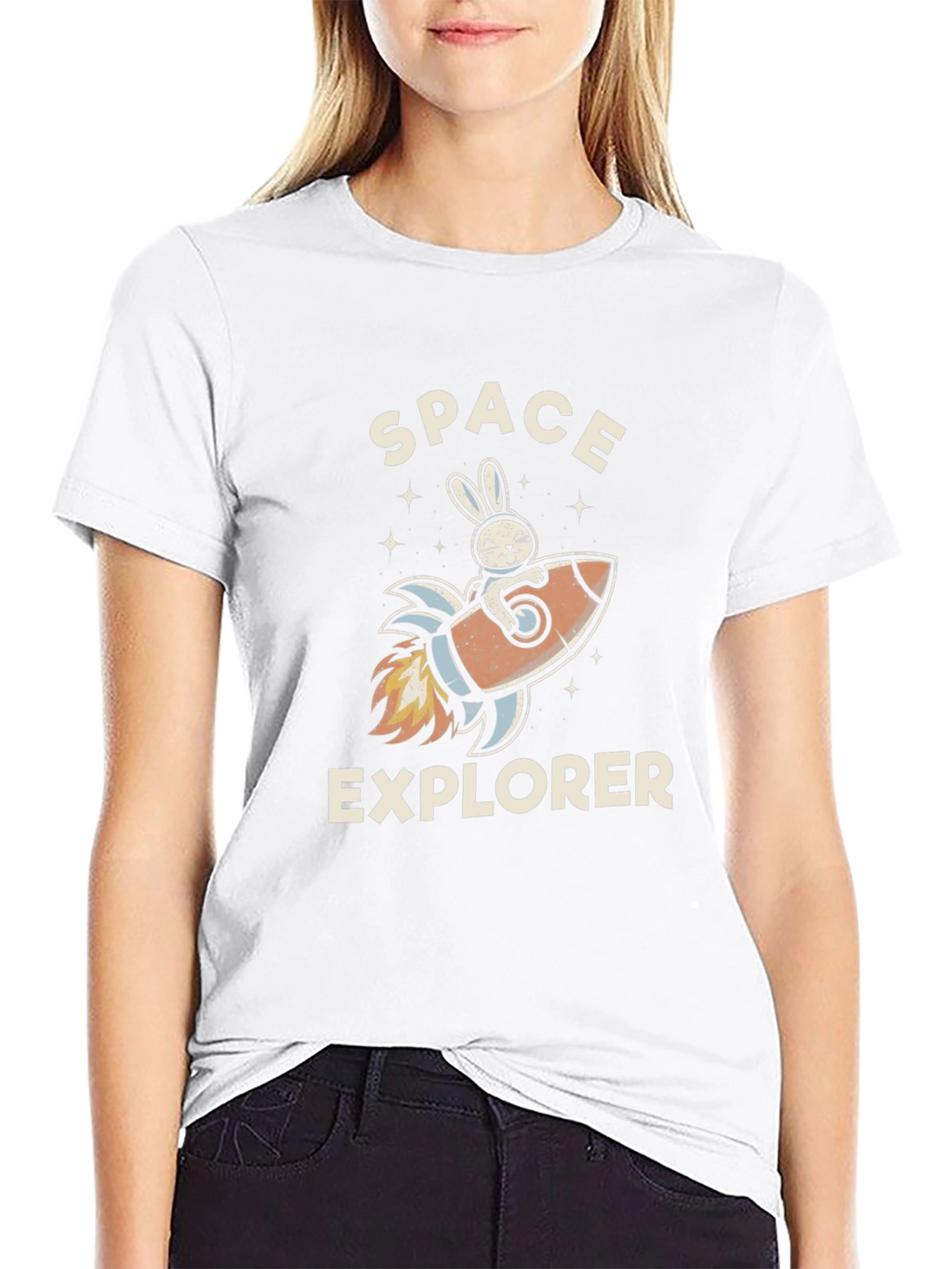 Space Explorer Bunny T-Shirt