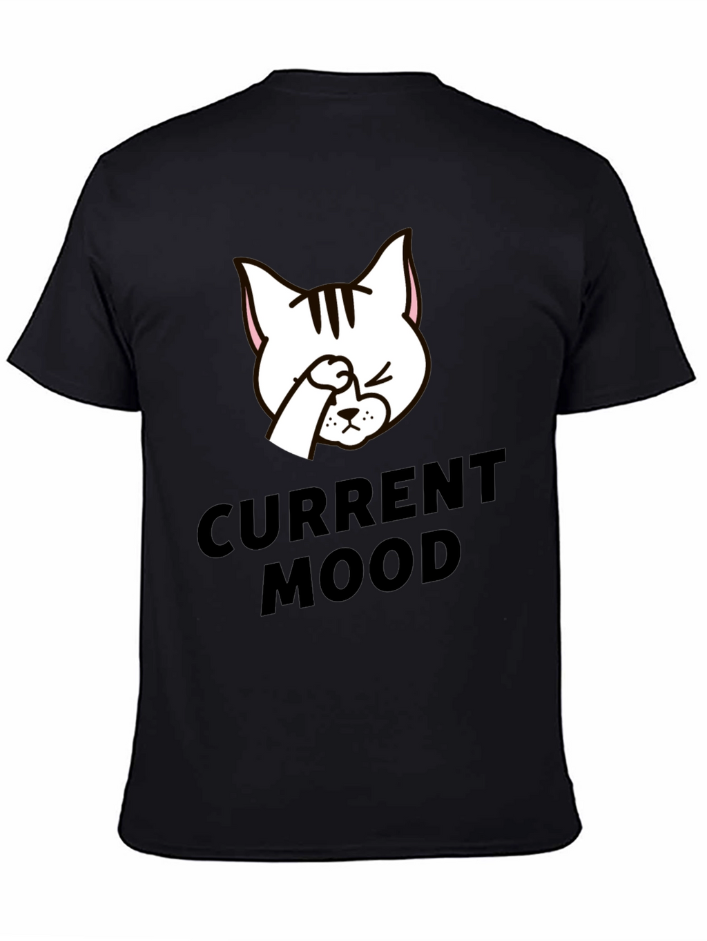 Current Mood Cat Graphic Tee