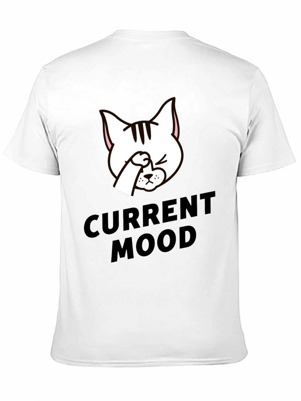 Current Mood Cat Graphic Tee