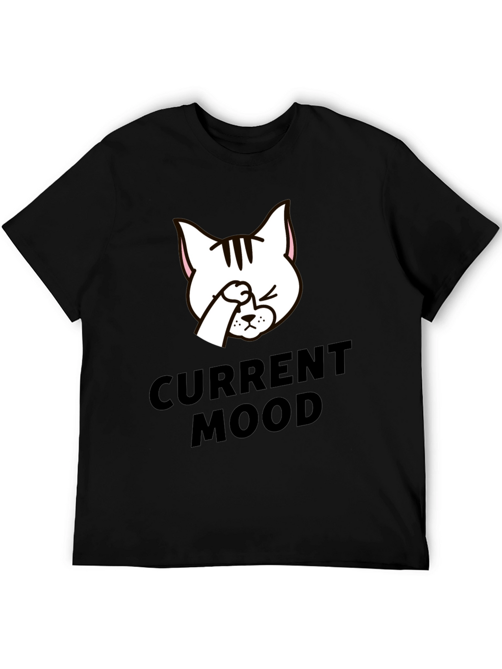 Current Mood Cat Graphic Tee