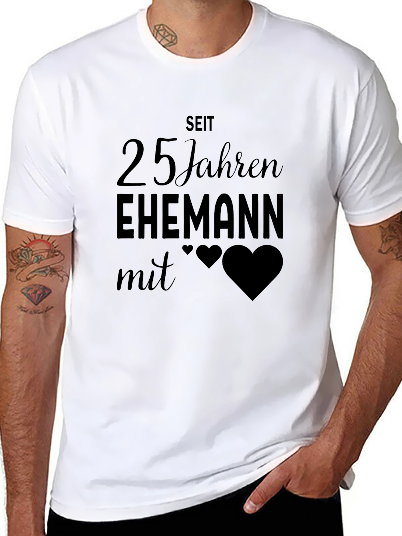 25 Years Husband T-Shirt