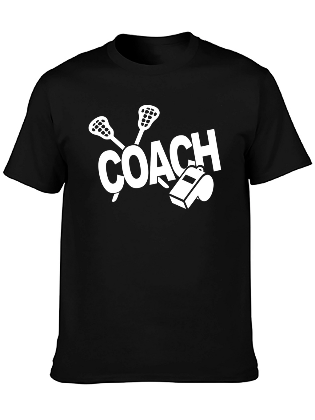 Lacrosse Coach Graphic T-Shirt