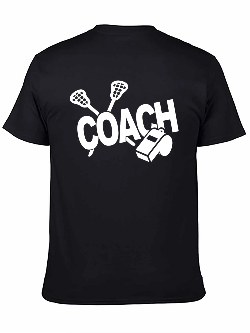 Lacrosse Coach Graphic T-Shirt