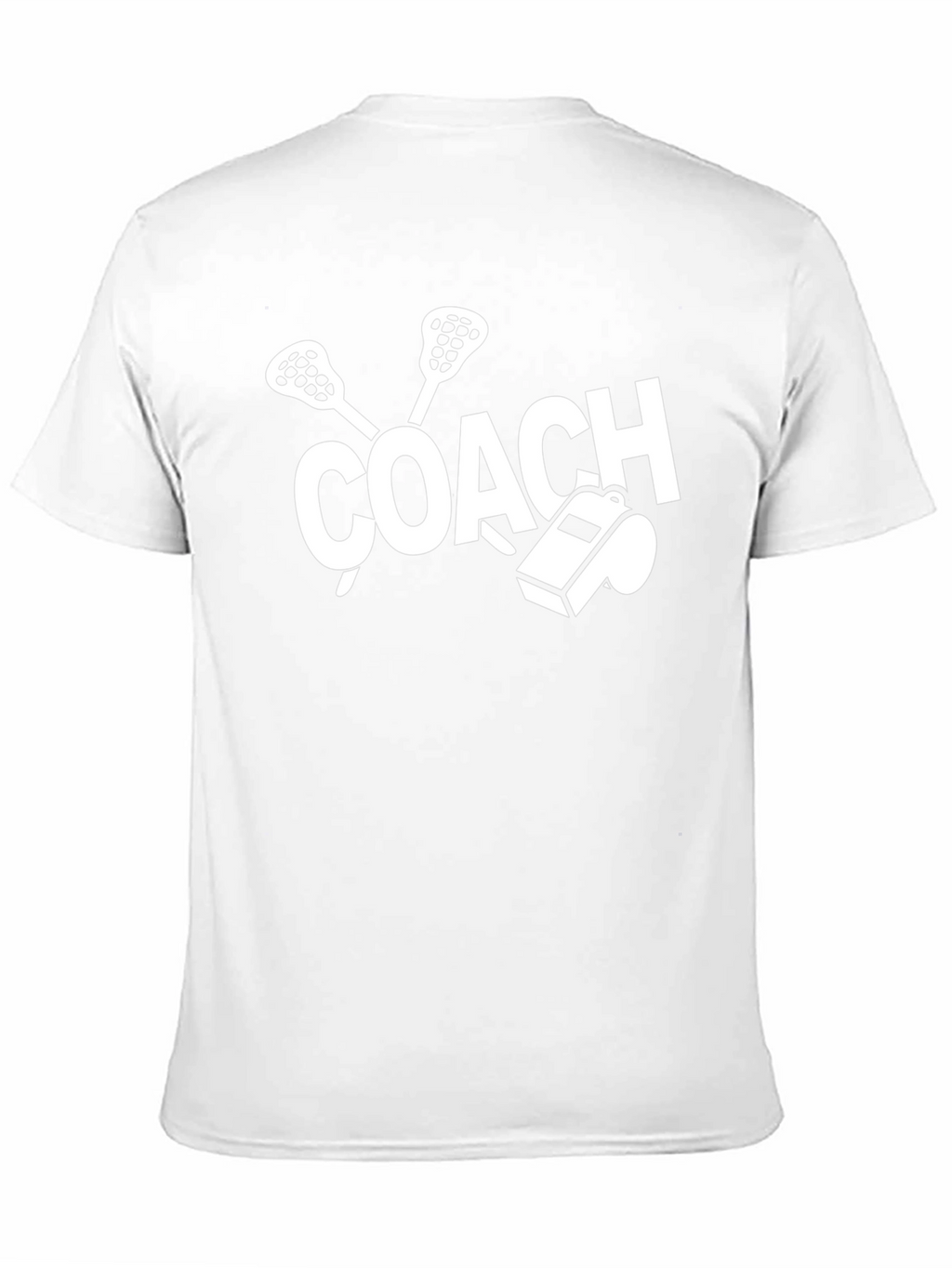 Lacrosse Coach Graphic T-Shirt