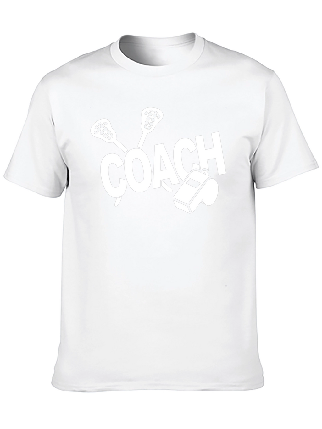 Lacrosse Coach Graphic T-Shirt