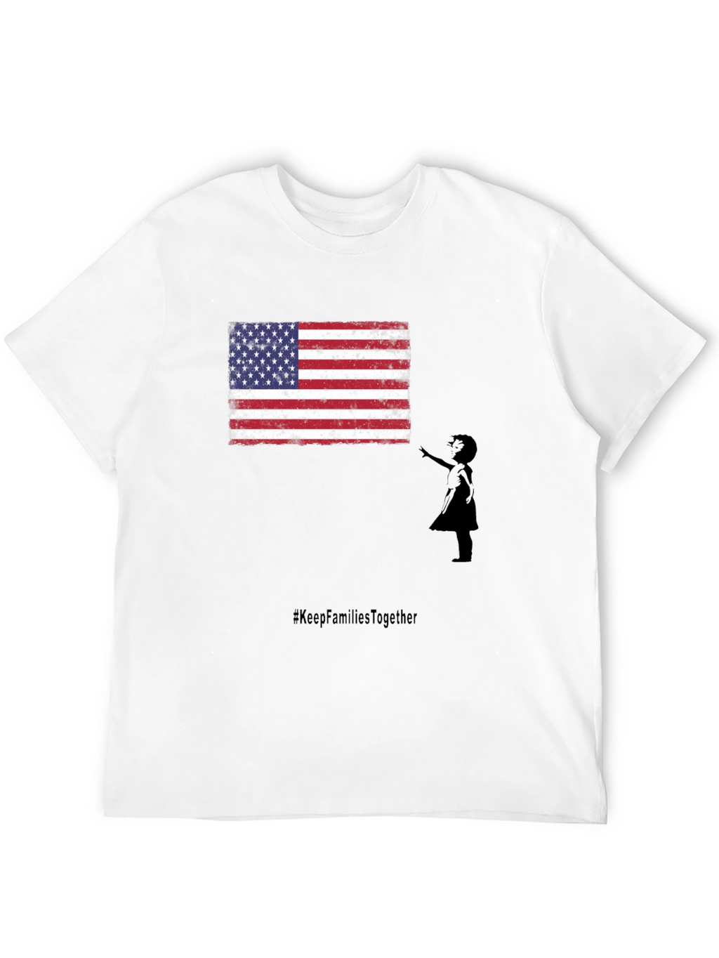 American Flag Graphic Tee #KeepFamiliesTogether