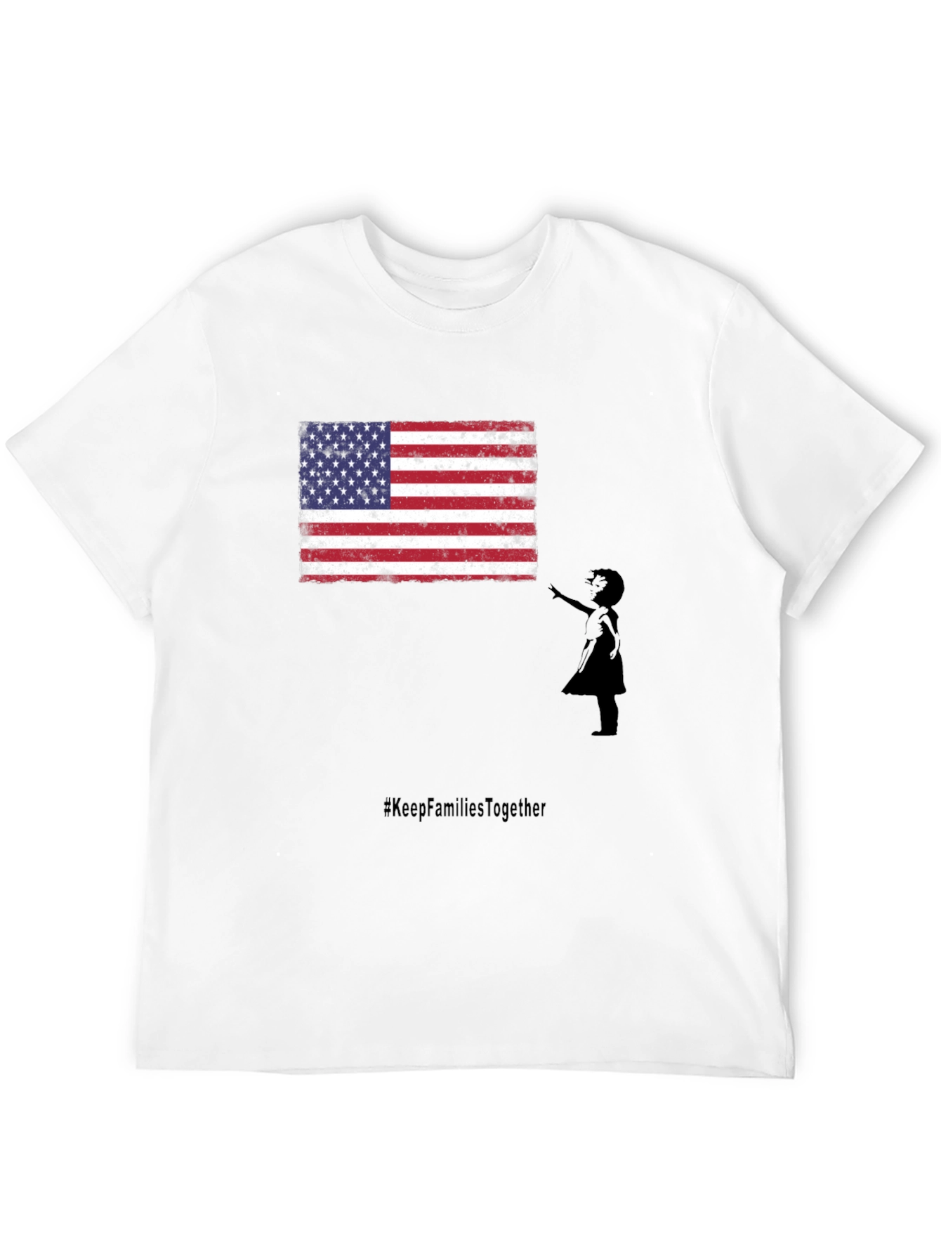 American Flag Graphic Tee #KeepFamiliesTogether