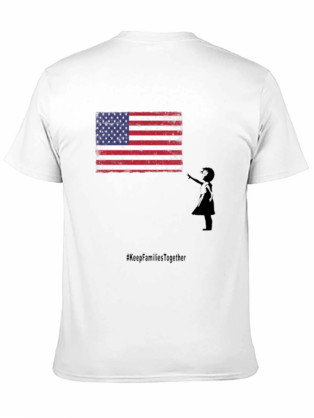 American Flag Graphic Tee #KeepFamiliesTogether