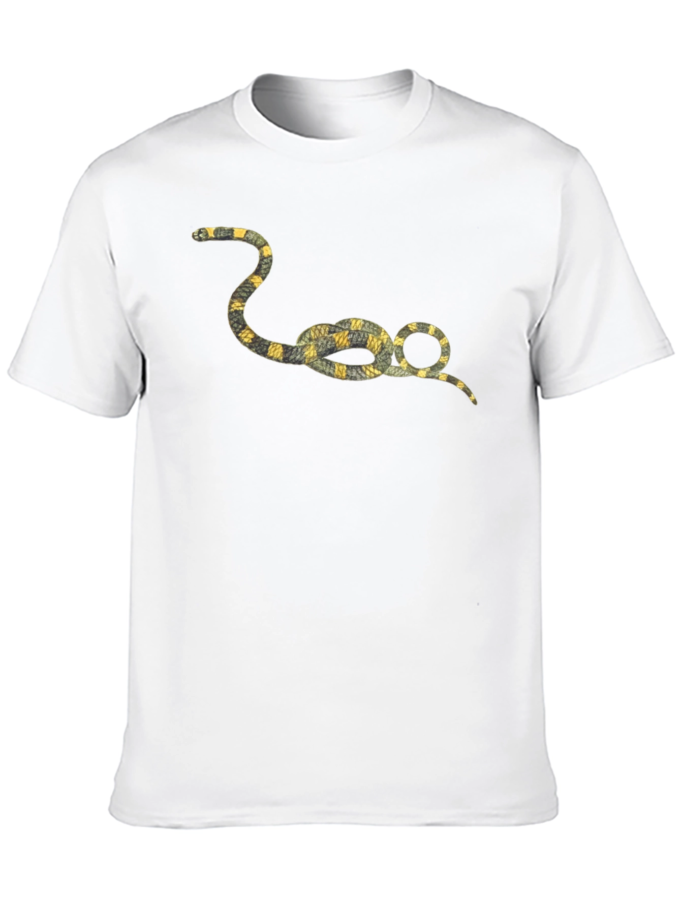 Snake Knot Graphic Tee - Stylish and Unique