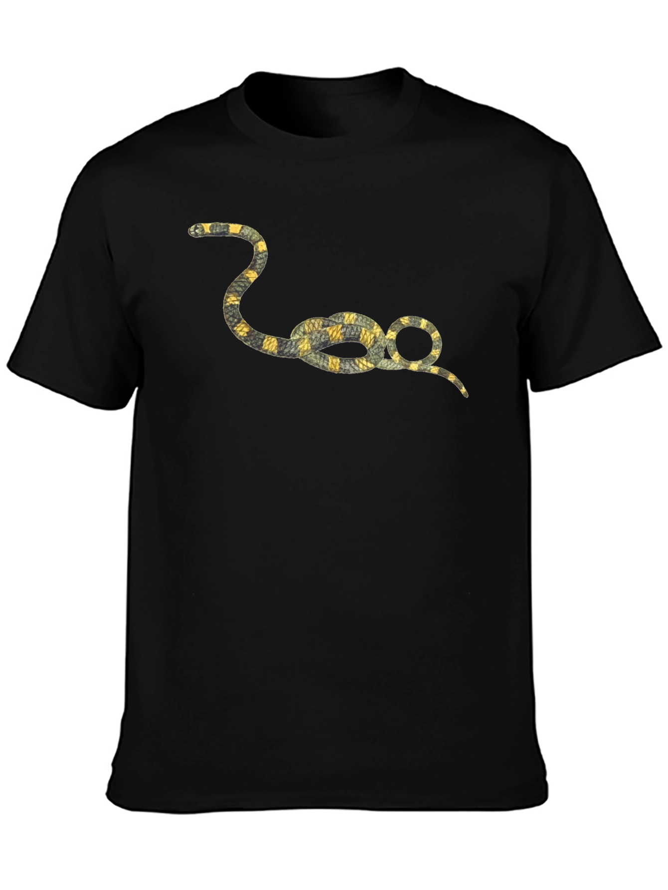 Snake Knot Graphic Tee - Stylish and Unique