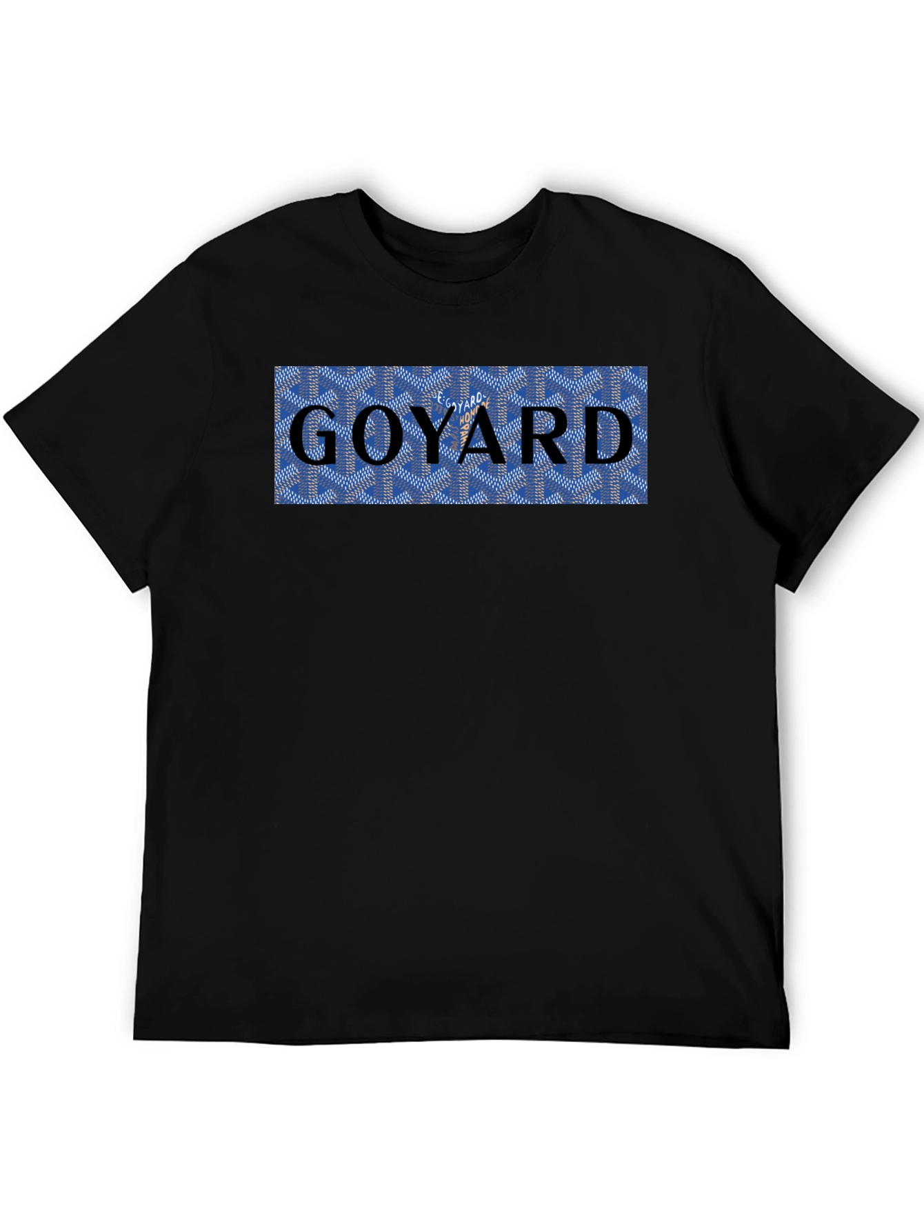 Goyard Print Black T-Shirt
