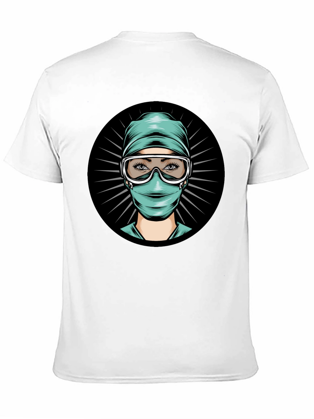 Surgeon Graphic Tee - Black Cotton Blend