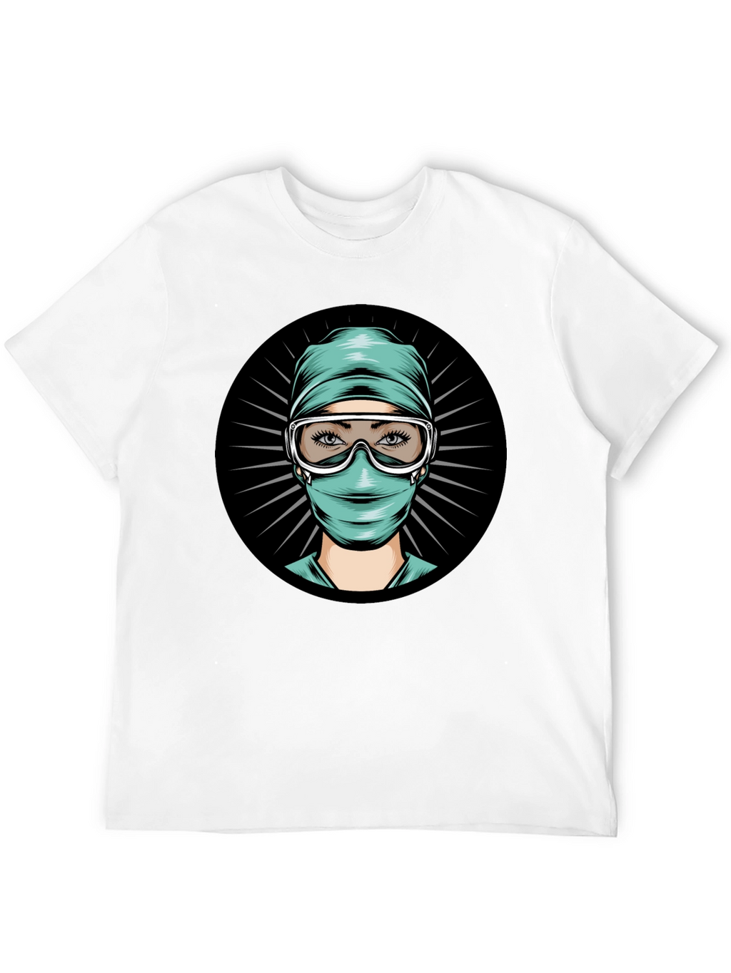 Surgeon Graphic Tee - Black Cotton Blend