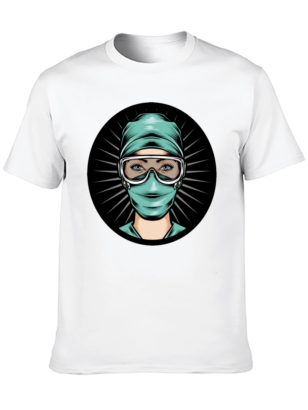 Surgeon Graphic Tee - Black Cotton Blend