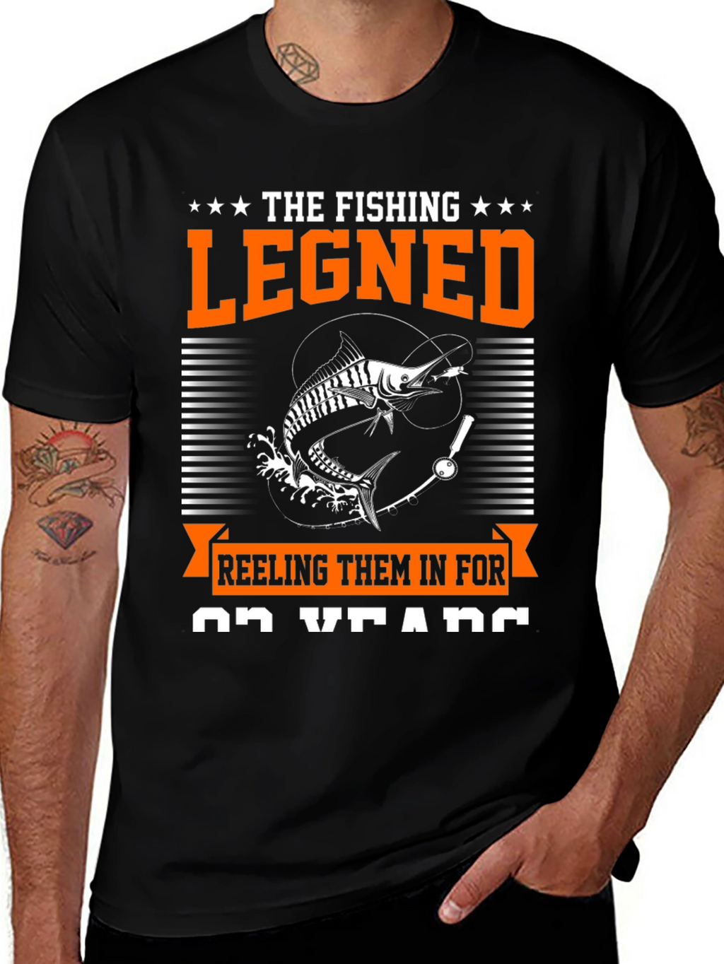 The Fishing Legned T-Shirt - Anglers Pride