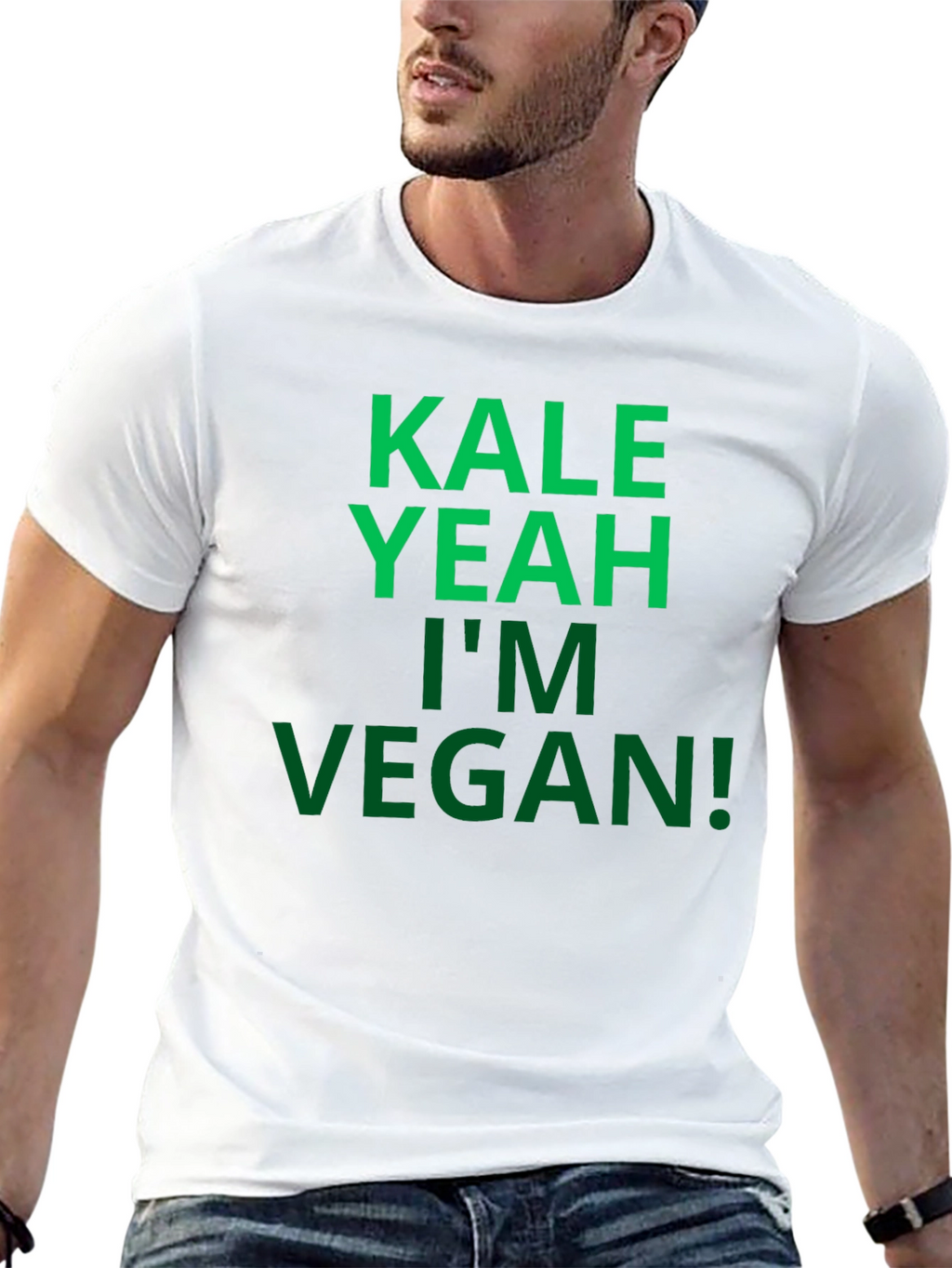 Kale Yeah Im Vegan! Graphic T-Shirt