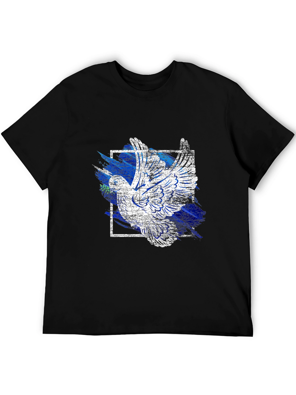 Peace Dove Graphic Tee - Black T-Shirt