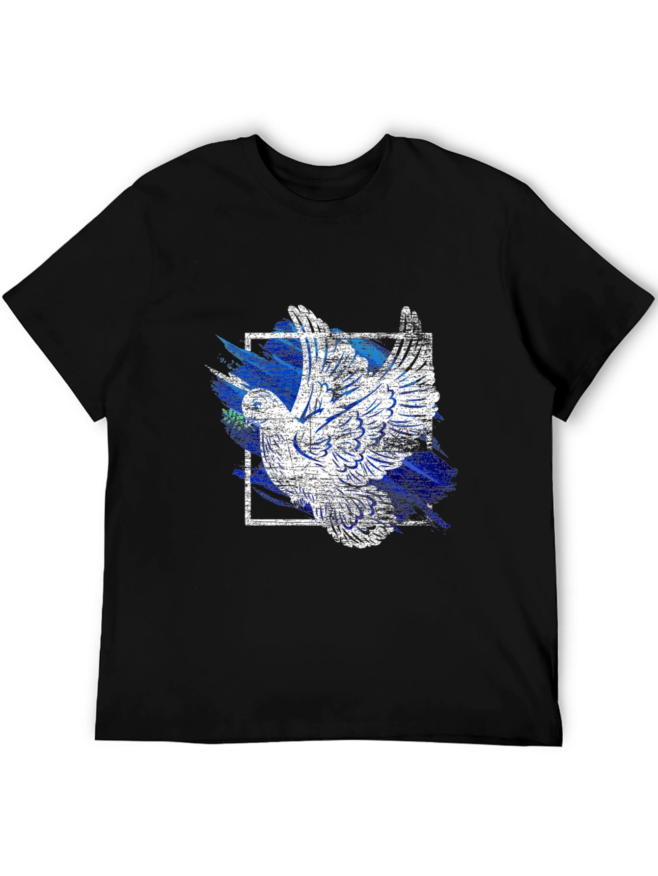 Peace Dove Graphic Tee - Black T-Shirt