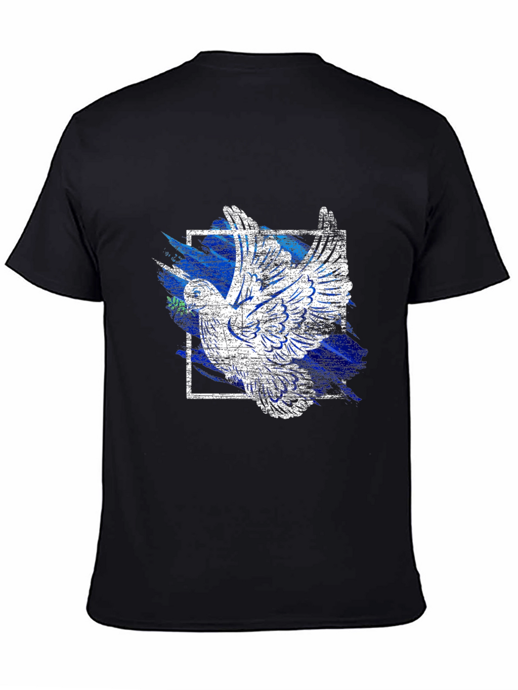 Peace Dove Graphic Tee - Black T-Shirt