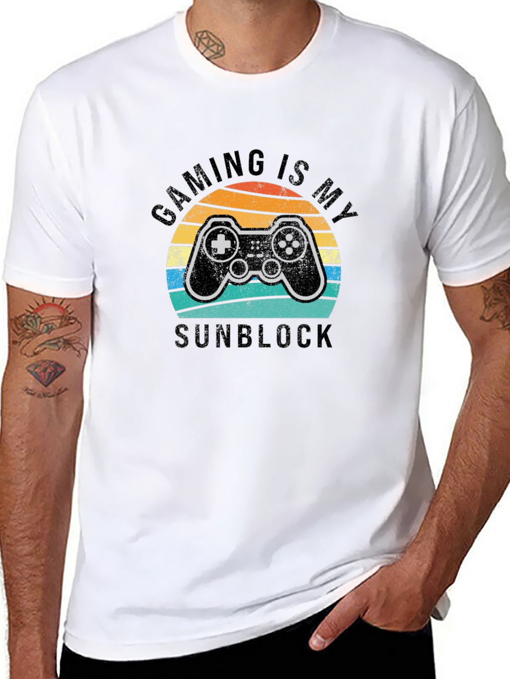 Gaming is My Sunblock Graphic T-Shirt