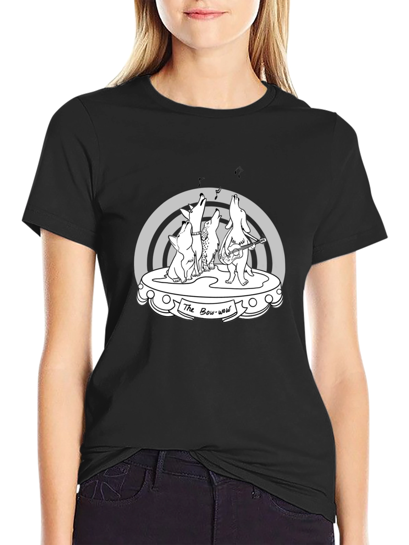 The Bow-Wow Band T-Shirt - Music Loving Dogs