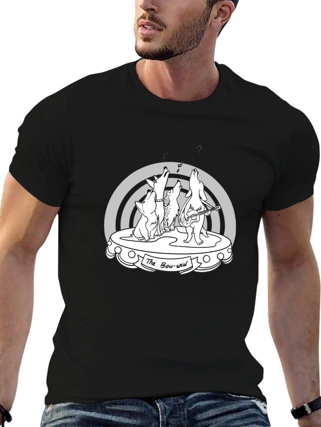 The Bow-Wow Band T-Shirt - Music Loving Dogs