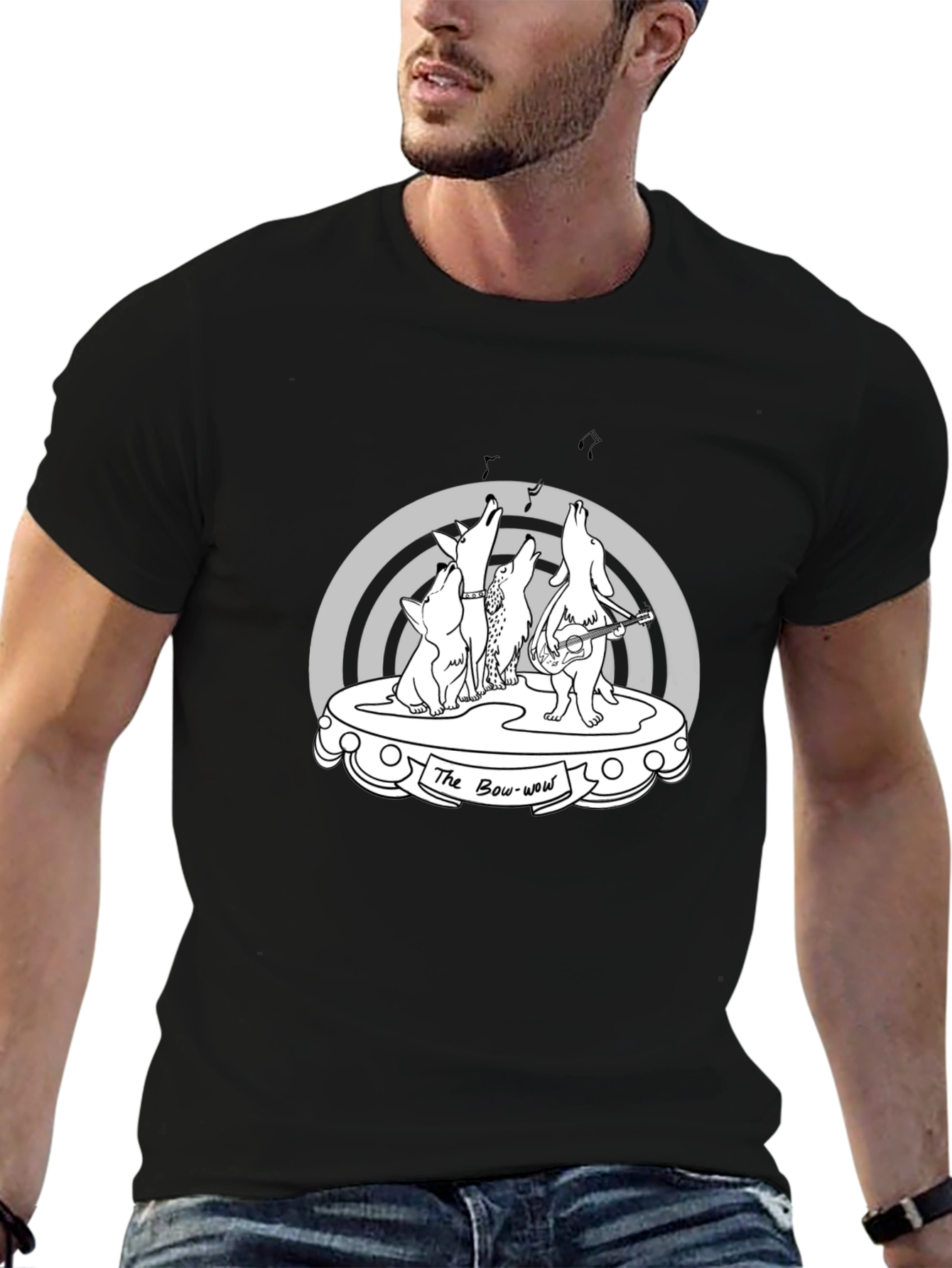 The Bow-Wow Band T-Shirt - Music Loving Dogs