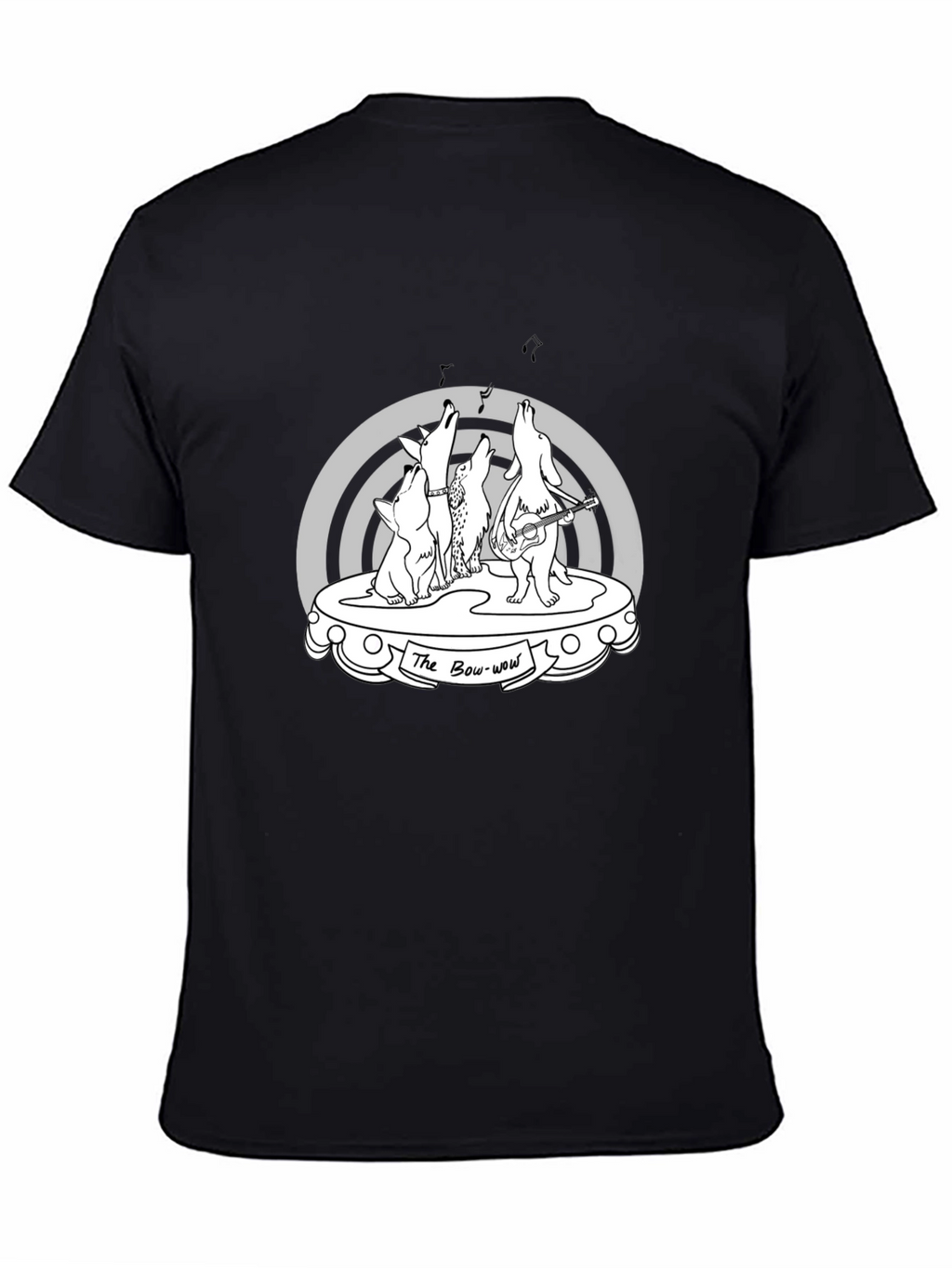 The Bow-Wow Band T-Shirt - Music Loving Dogs