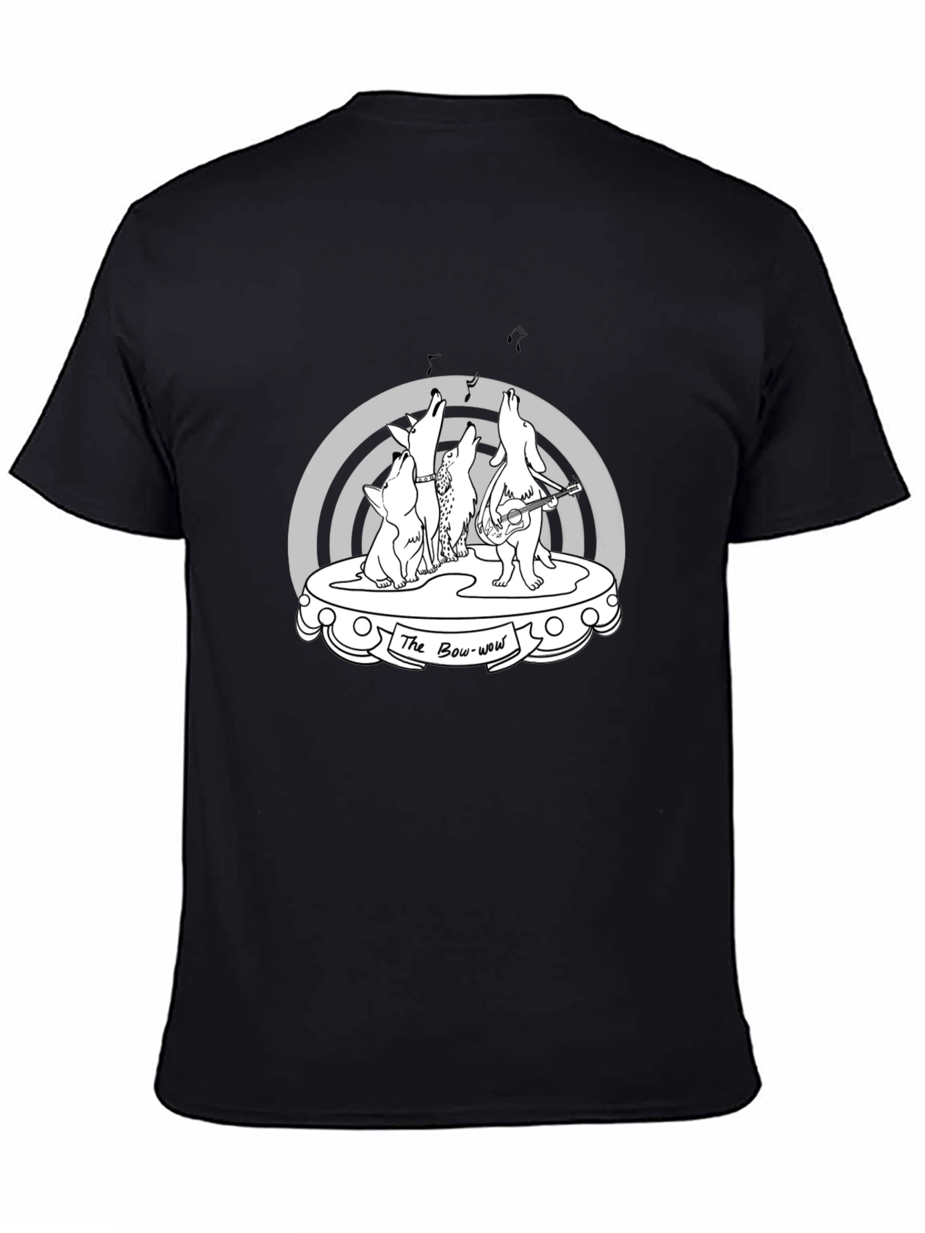 The Bow-Wow Band T-Shirt - Music Loving Dogs