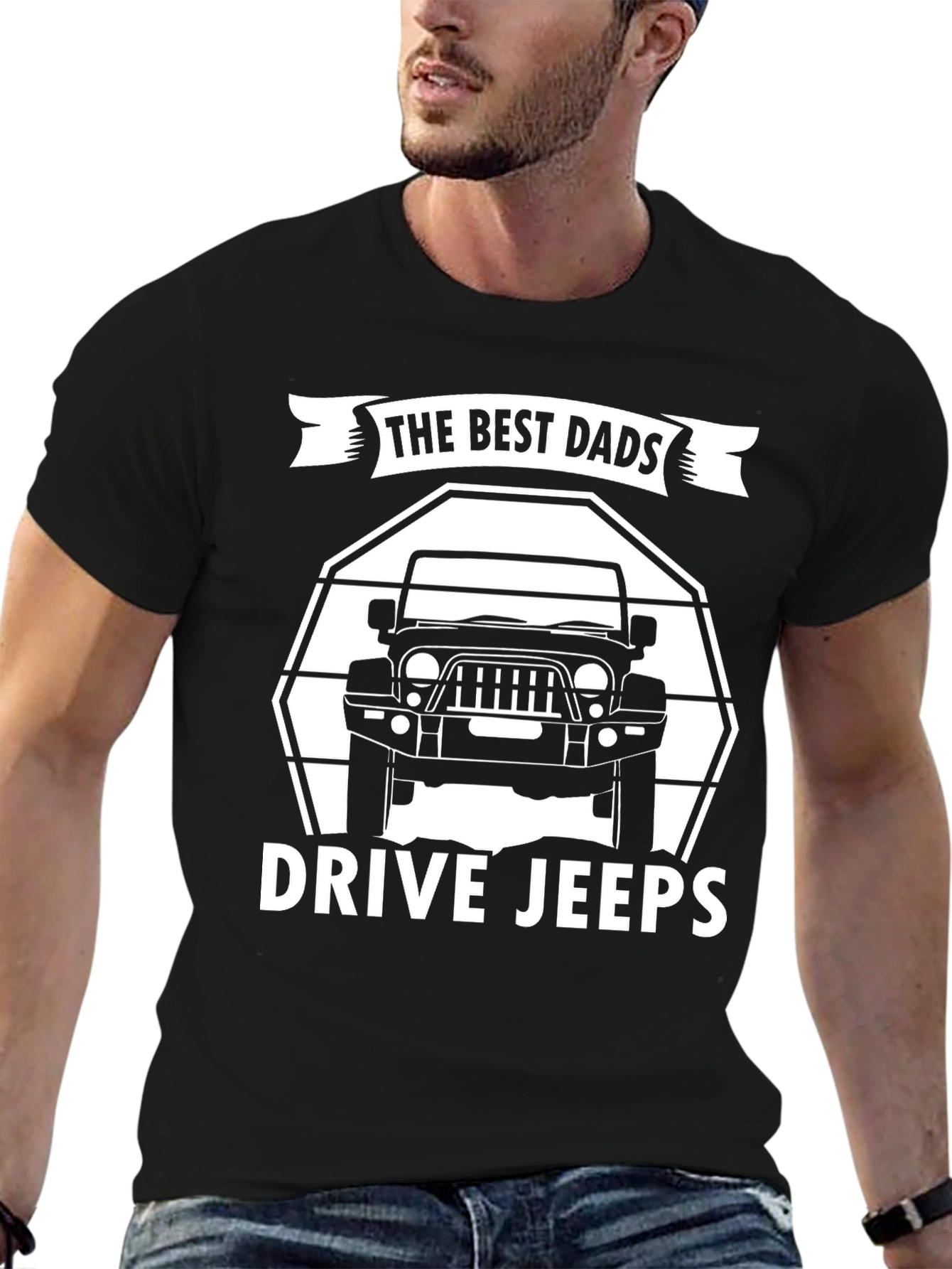 Best Dads Drive Jeeps T-Shirt - Perfect Gift for Jeep Lovers
