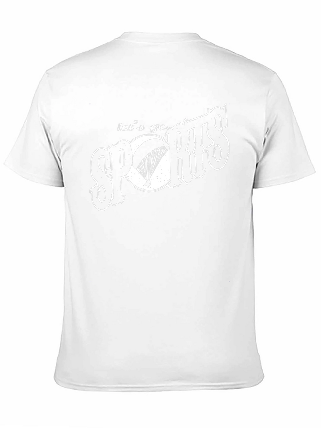 Lets Go Sports T-Shirt - Parachute Design
