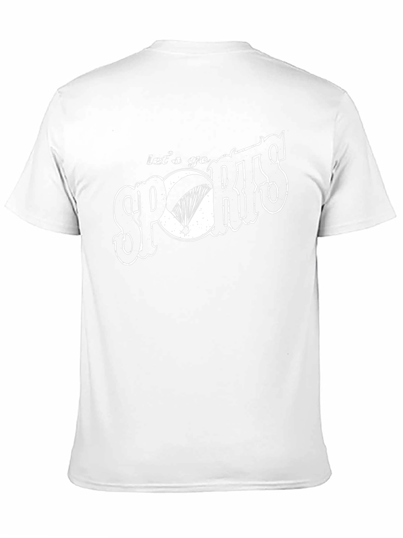 Lets Go Sports T-Shirt - Parachute Design