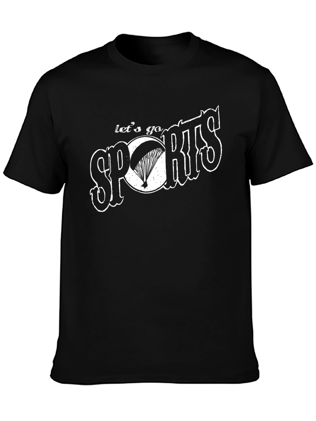 Lets Go Sports T-Shirt - Parachute Design