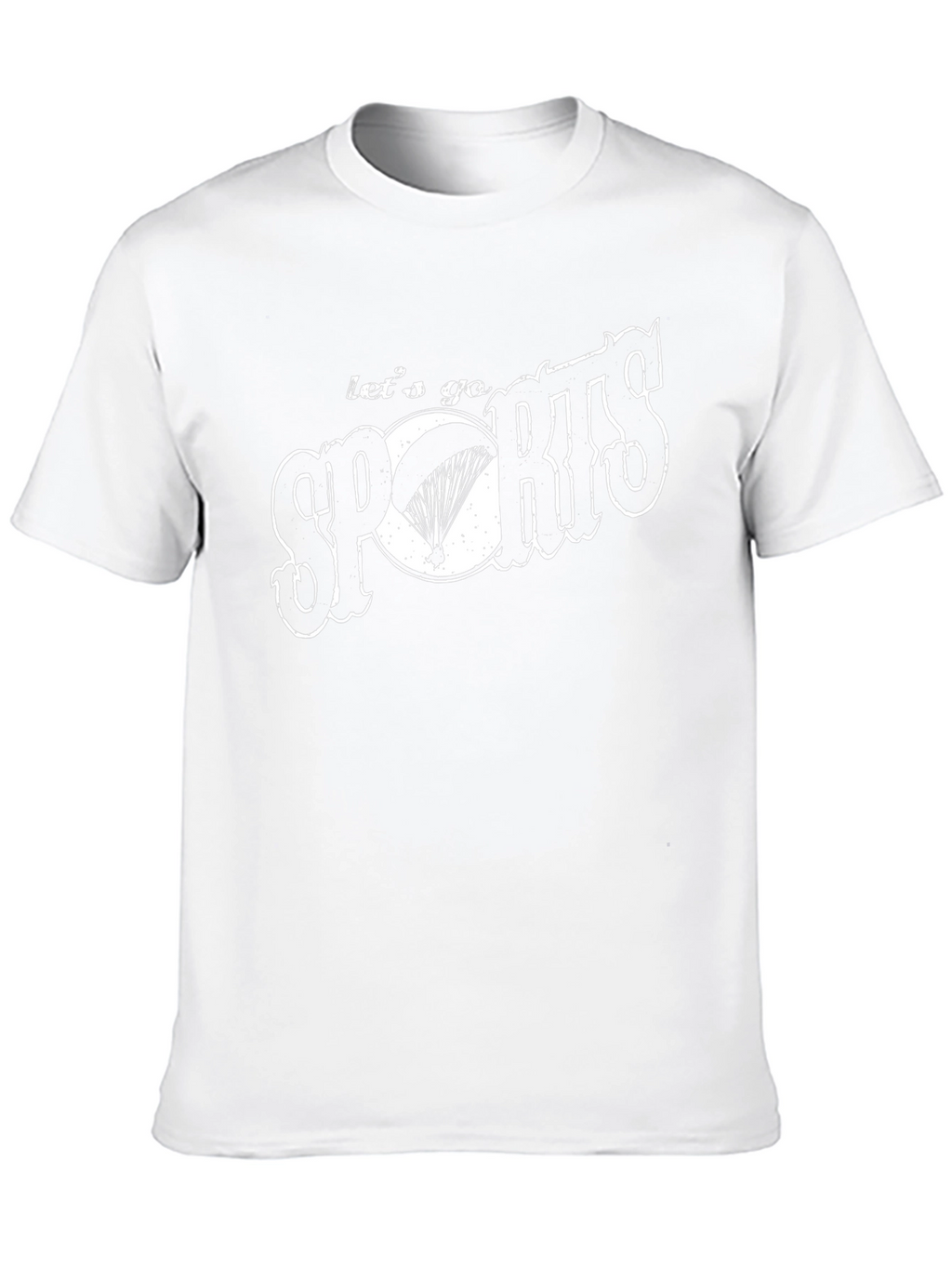Lets Go Sports T-Shirt - Parachute Design