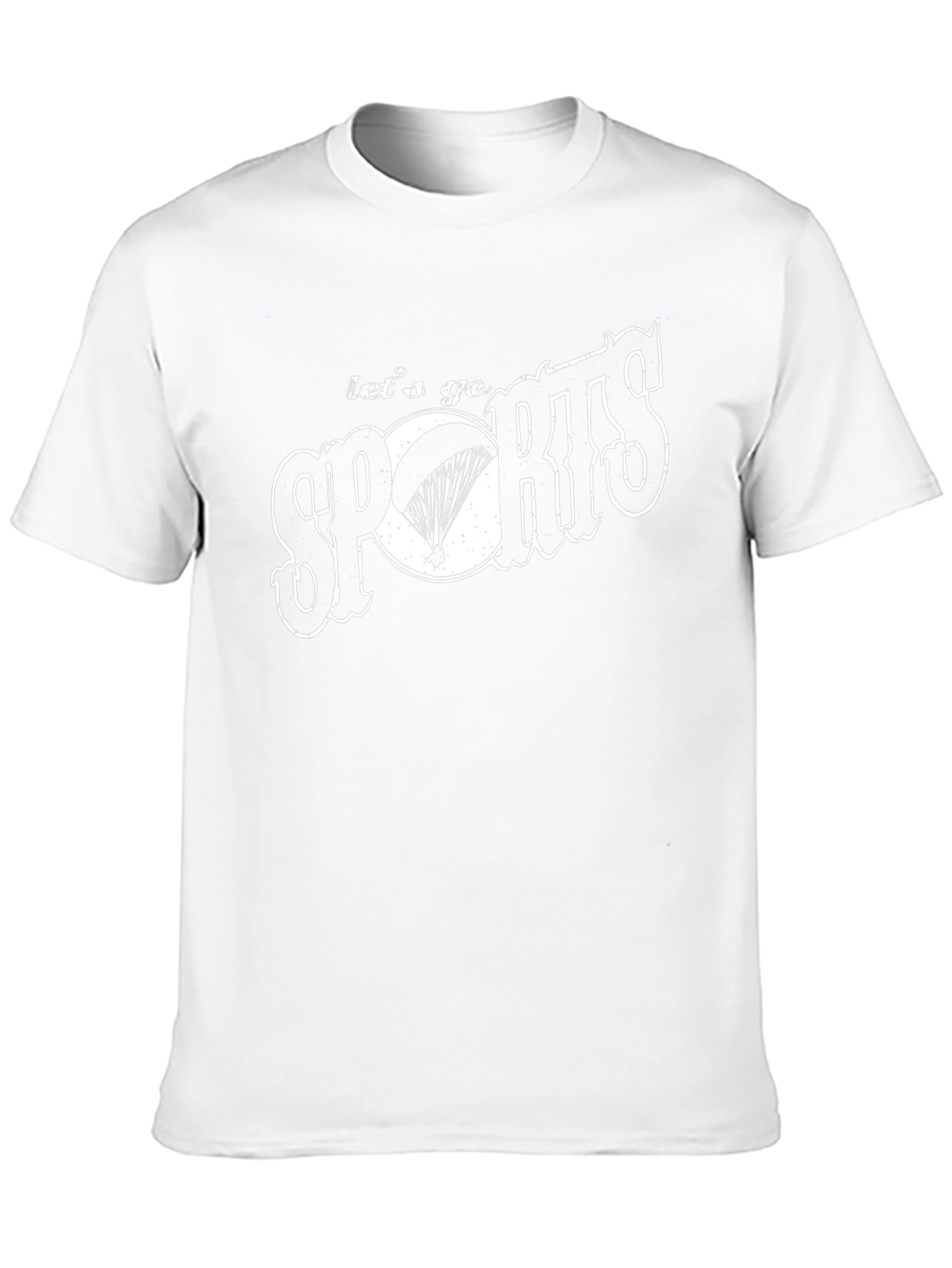 Lets Go Sports T-Shirt - Parachute Design