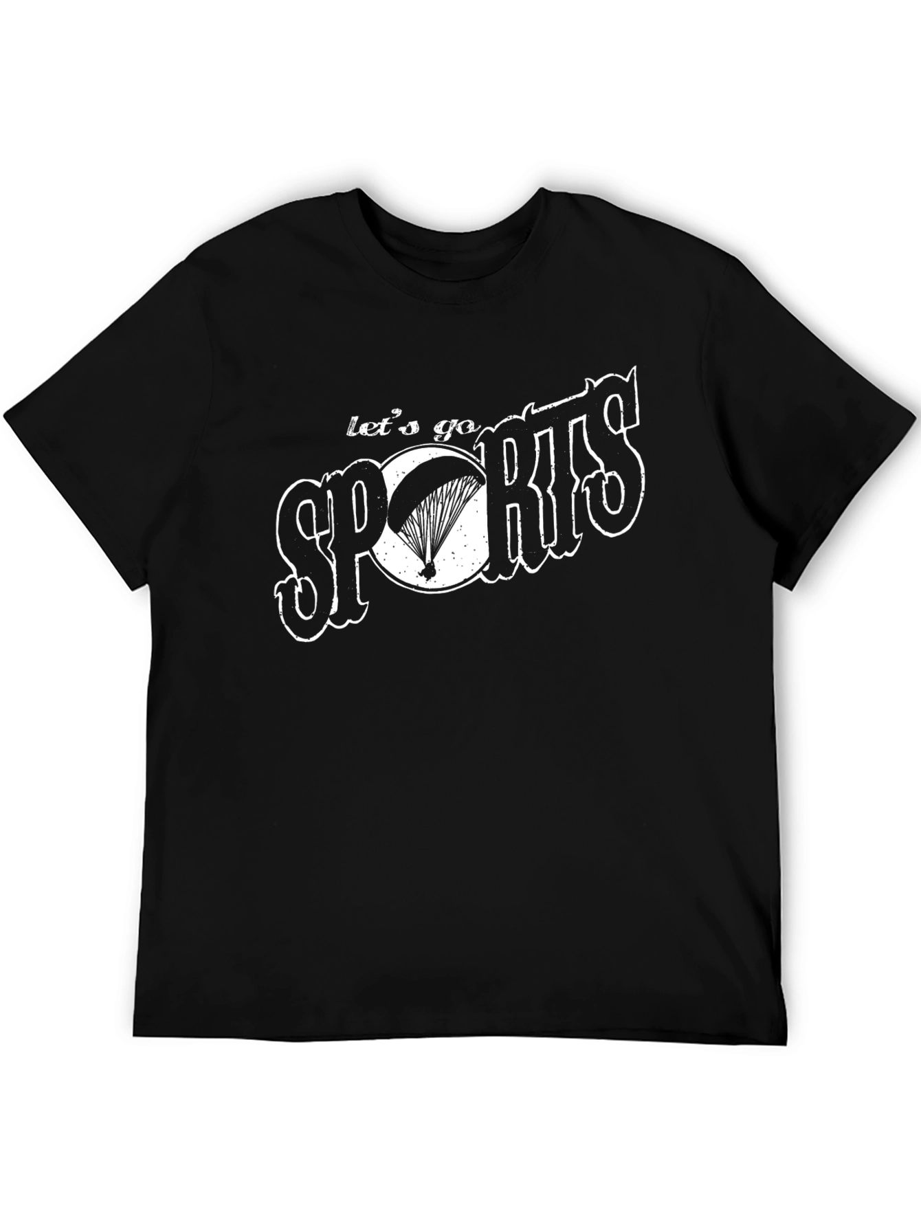Lets Go Sports T-Shirt - Parachute Design