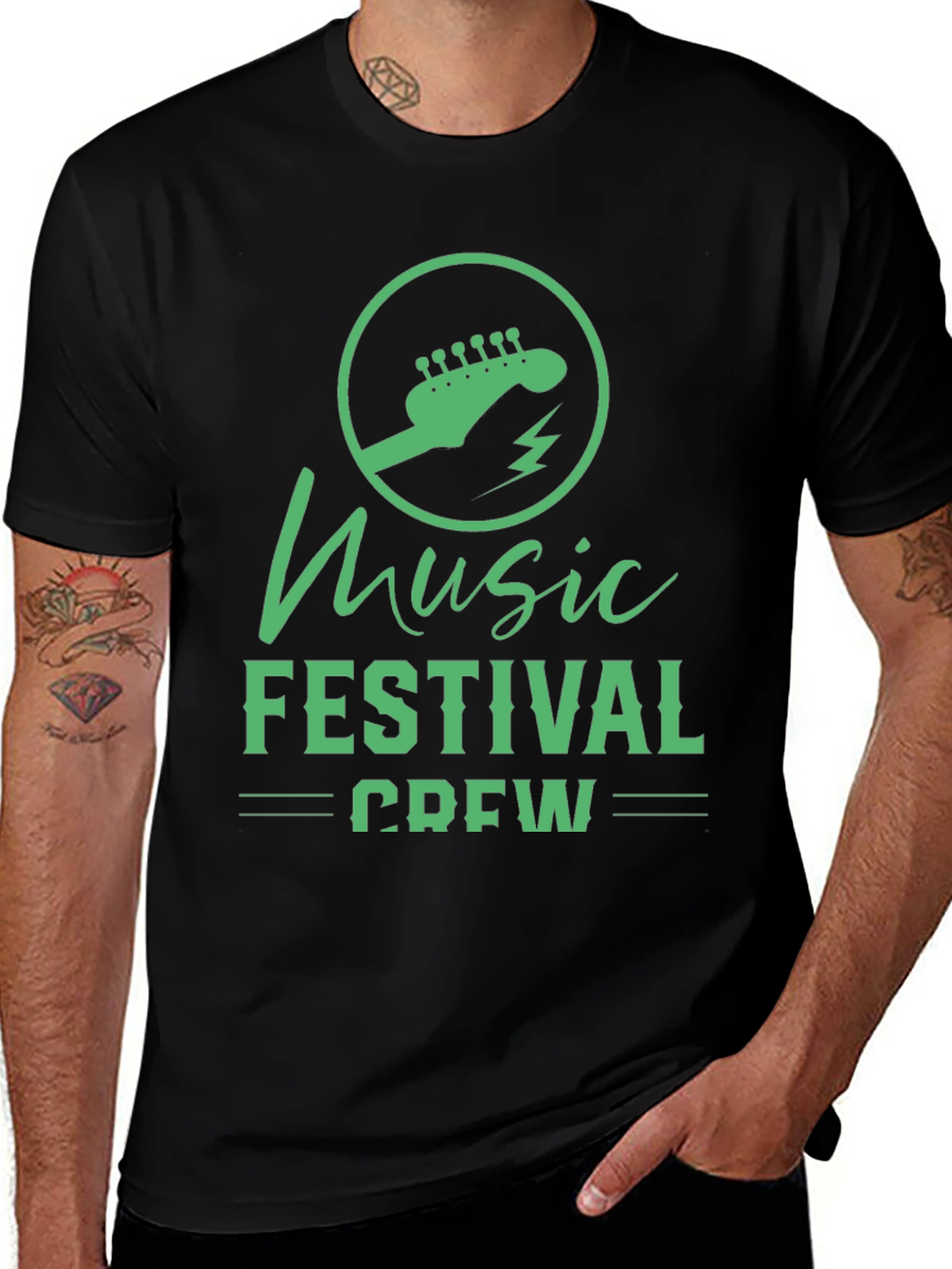 Music Festival Crew Graphic Tee