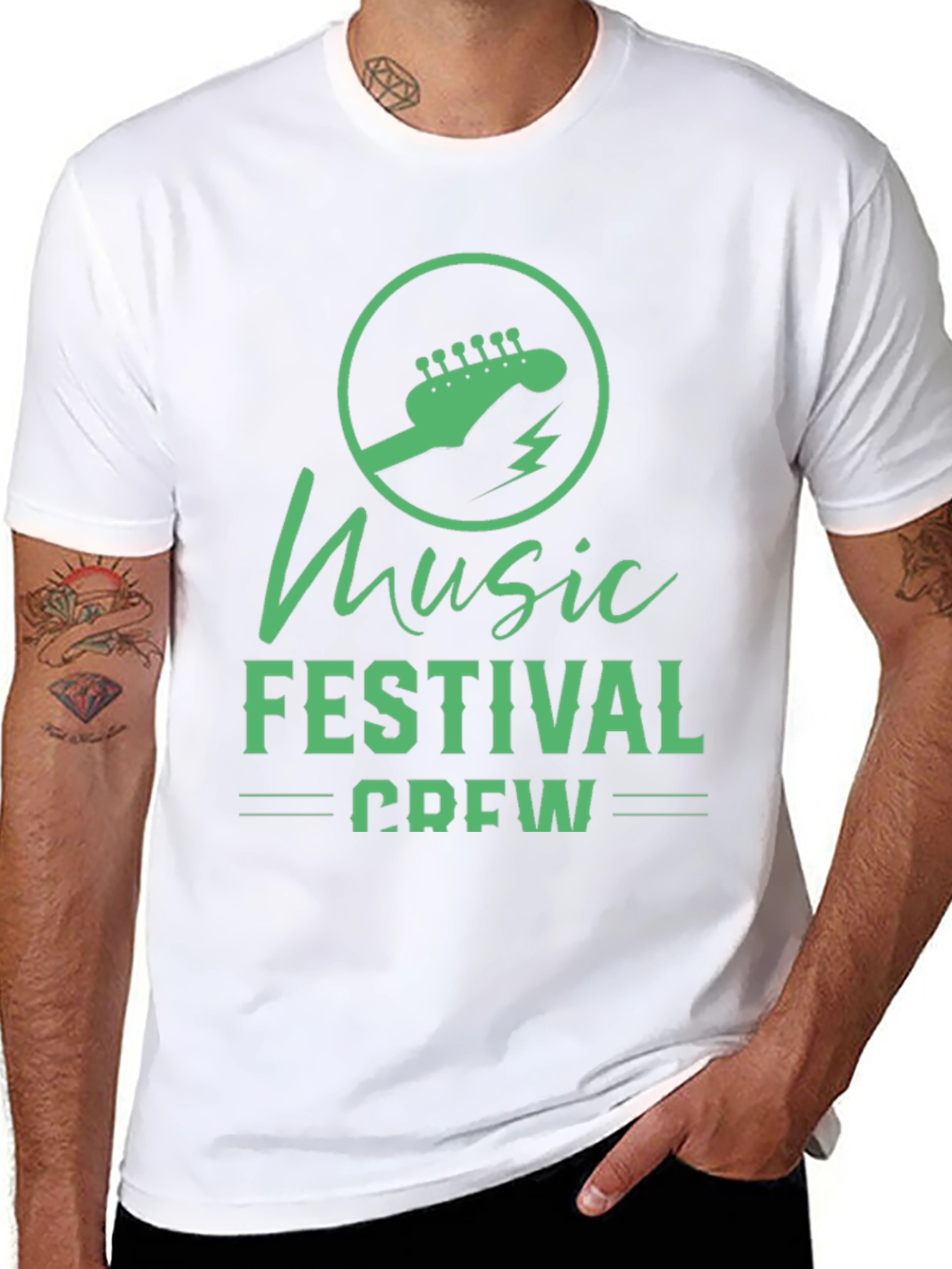 Music Festival Crew Graphic Tee