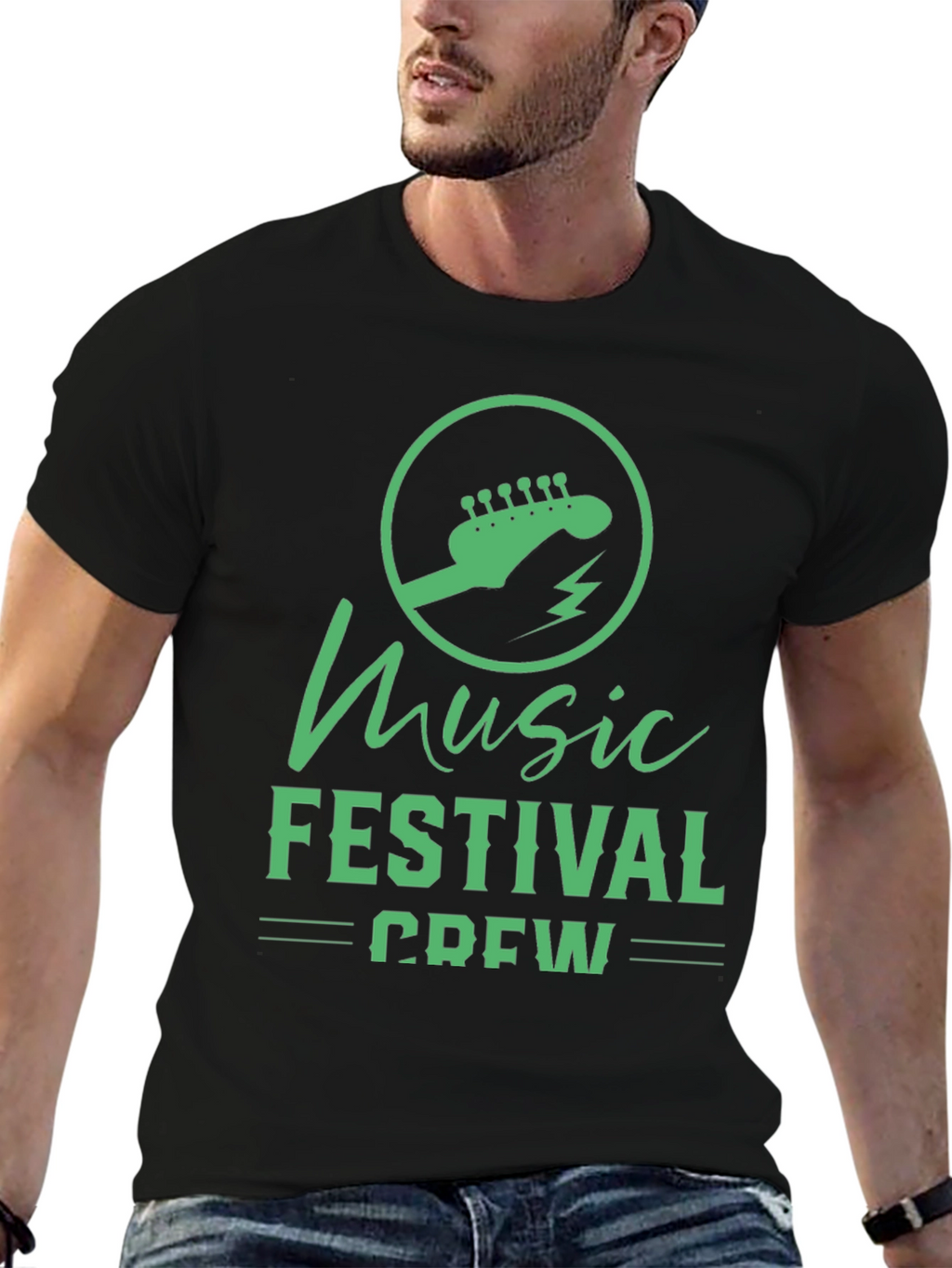Music Festival Crew Graphic Tee