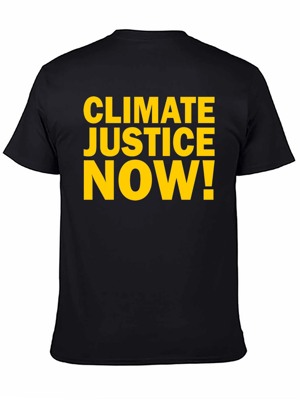 Climate Justice Now T-Shirt - Bold Environmental Activism Tee
