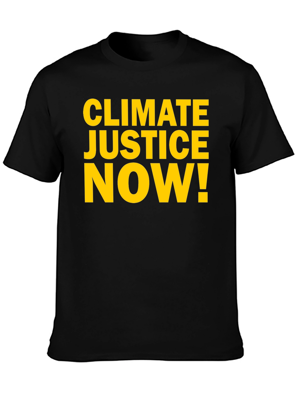 Climate Justice Now T-Shirt - Bold Environmental Activism Tee