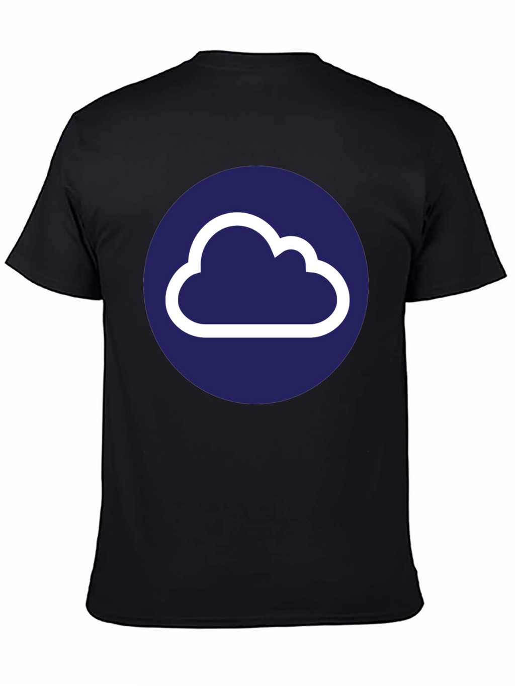 Cloud Logo Black T-Shirt