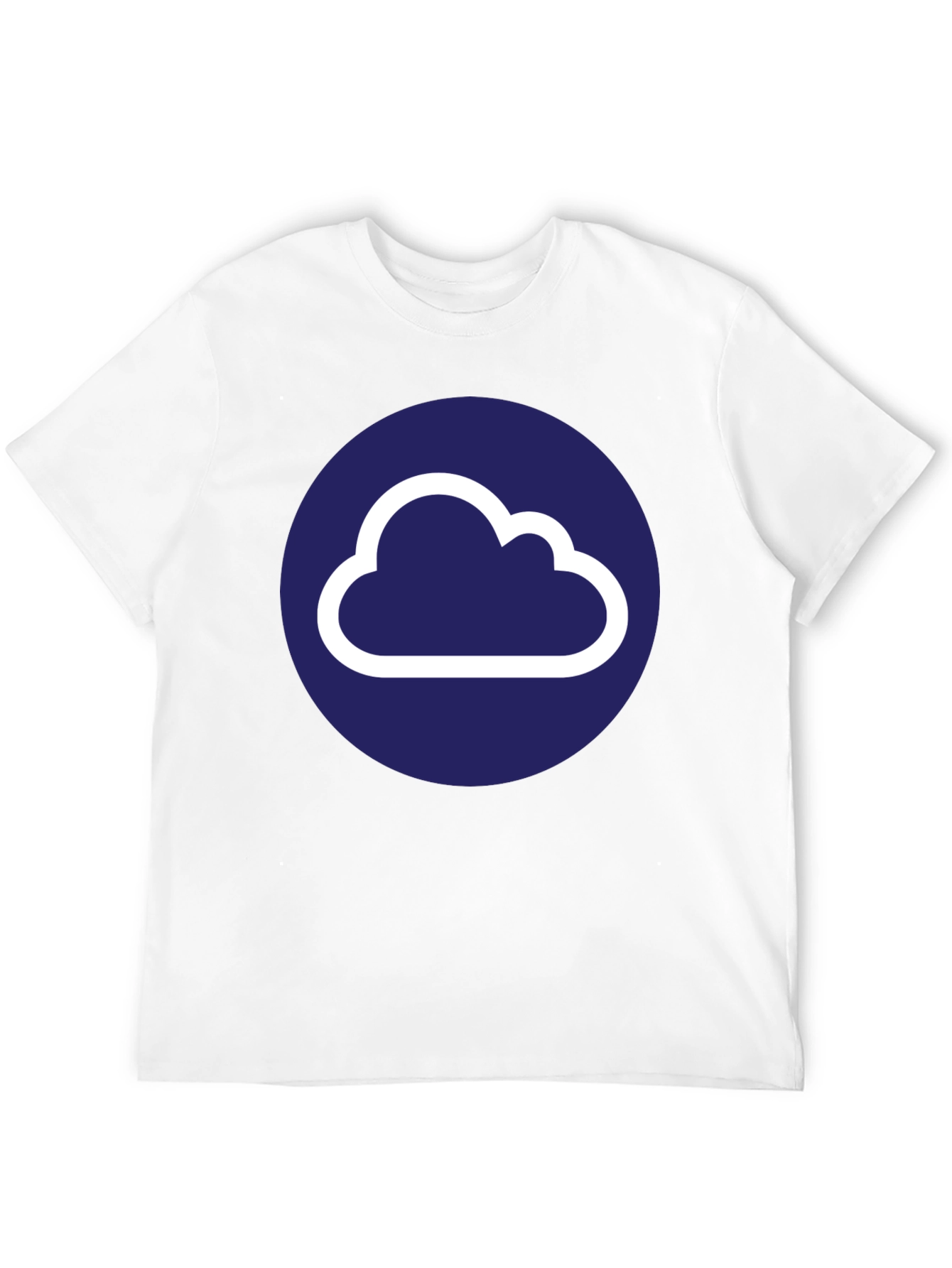 Cloud Logo Black T-Shirt
