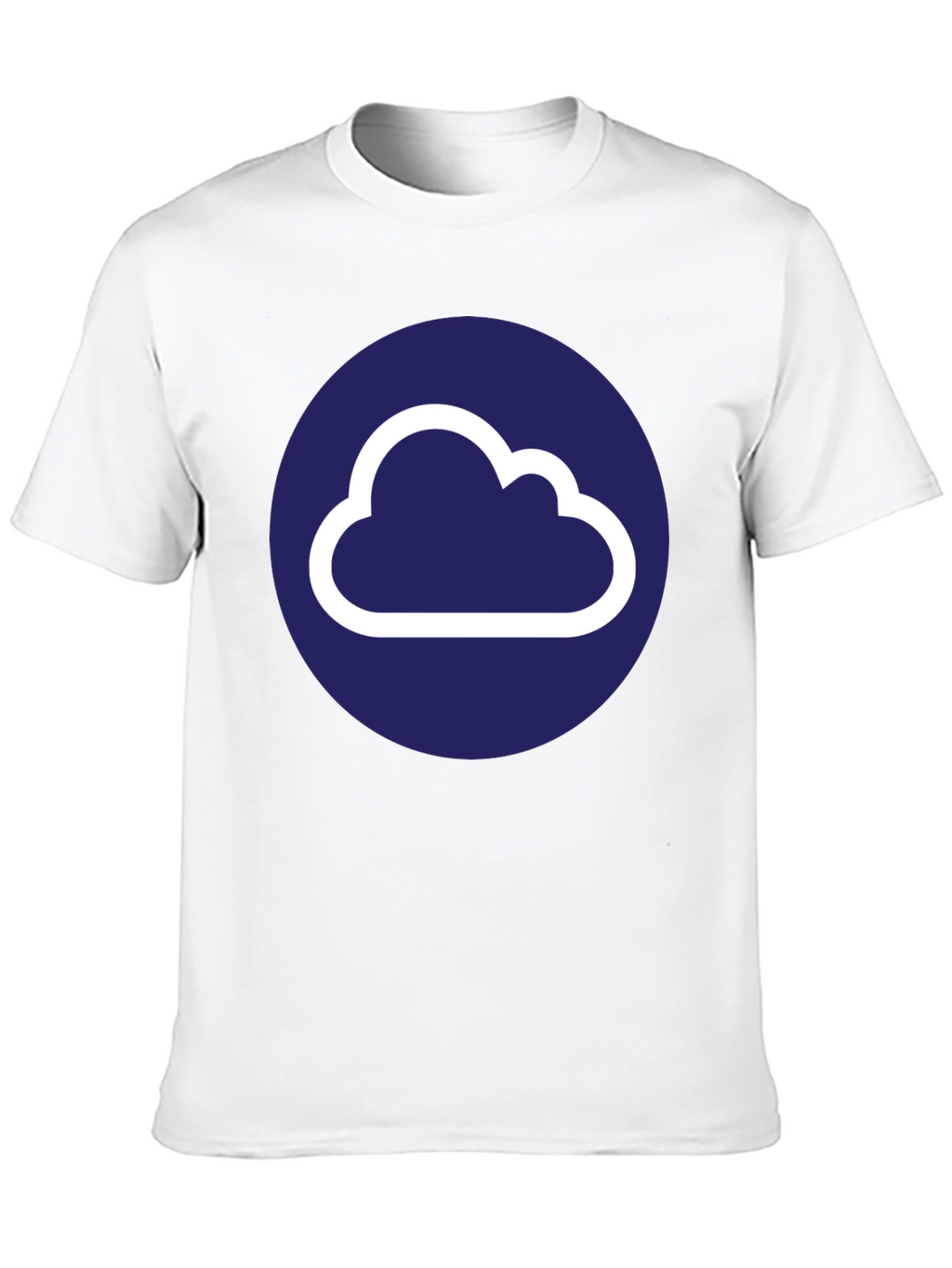 Cloud Logo Black T-Shirt