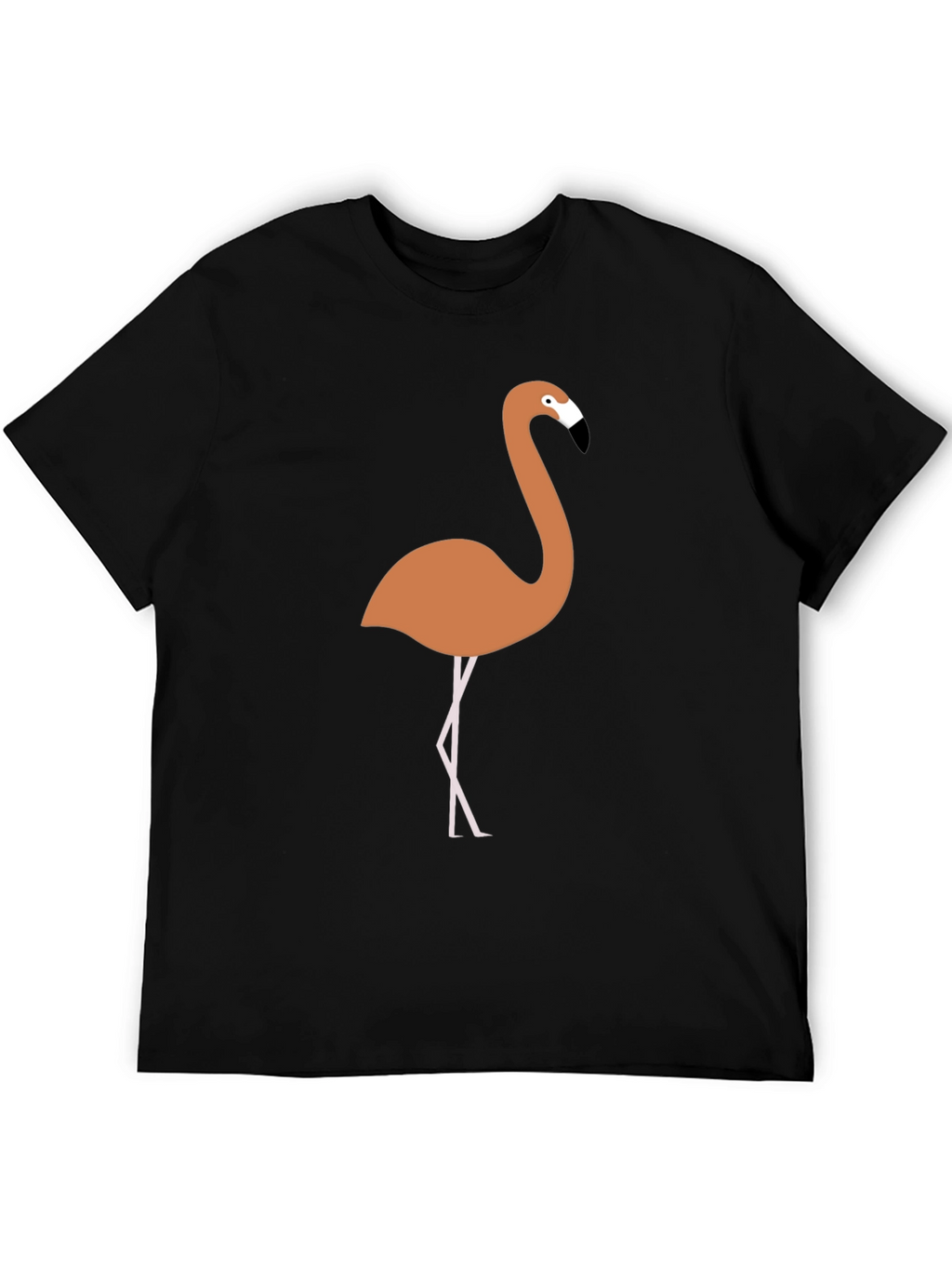 Flamingo Graphic Tee - Mens Black T-Shirt