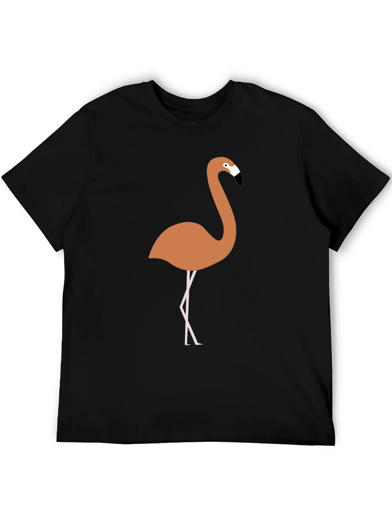 Flamingo Graphic Tee - Mens Black T-Shirt