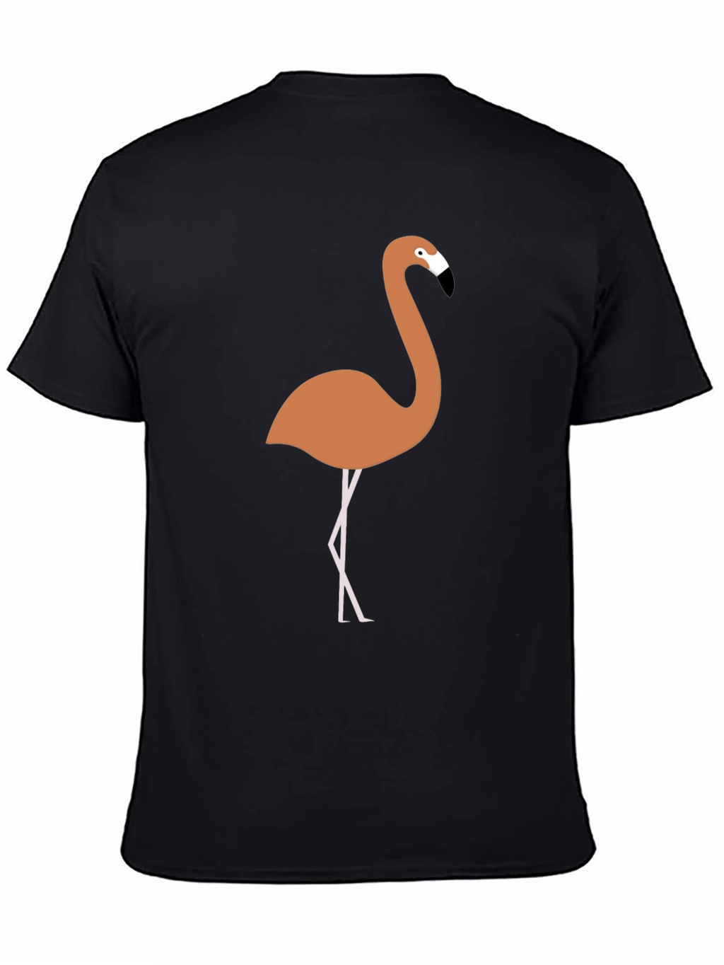 Flamingo Graphic Tee - Mens Black T-Shirt