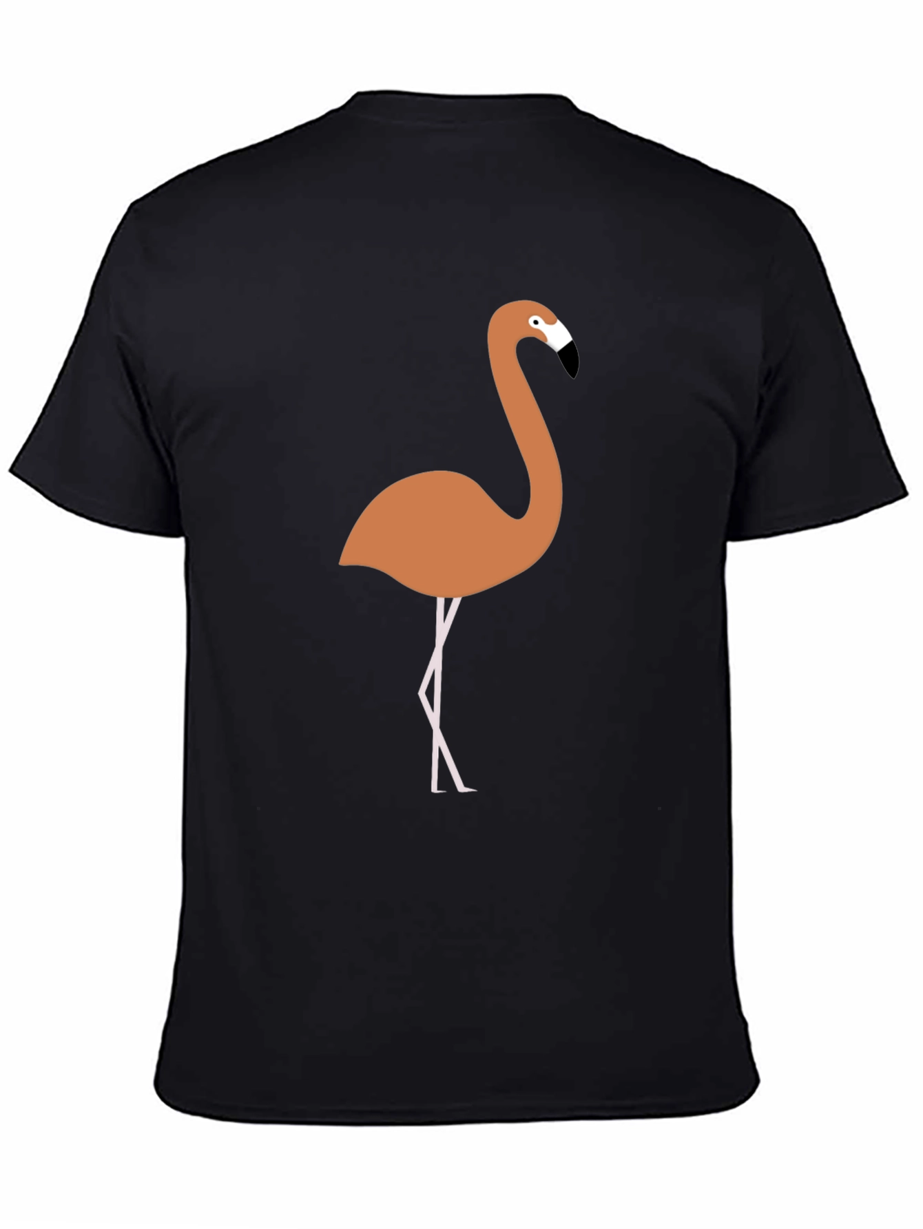 Flamingo Graphic Tee - Mens Black T-Shirt