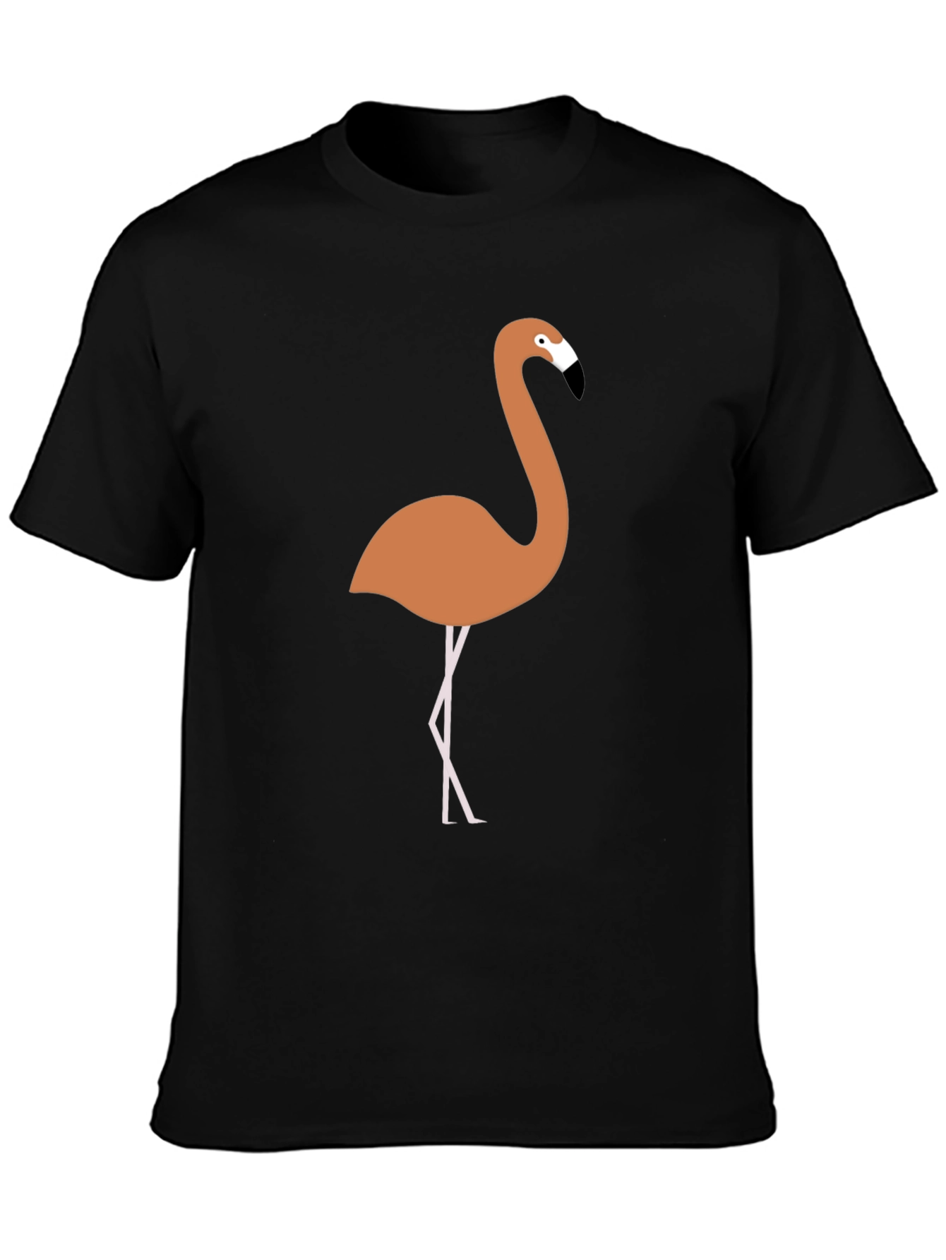 Flamingo Graphic Tee - Mens Black T-Shirt