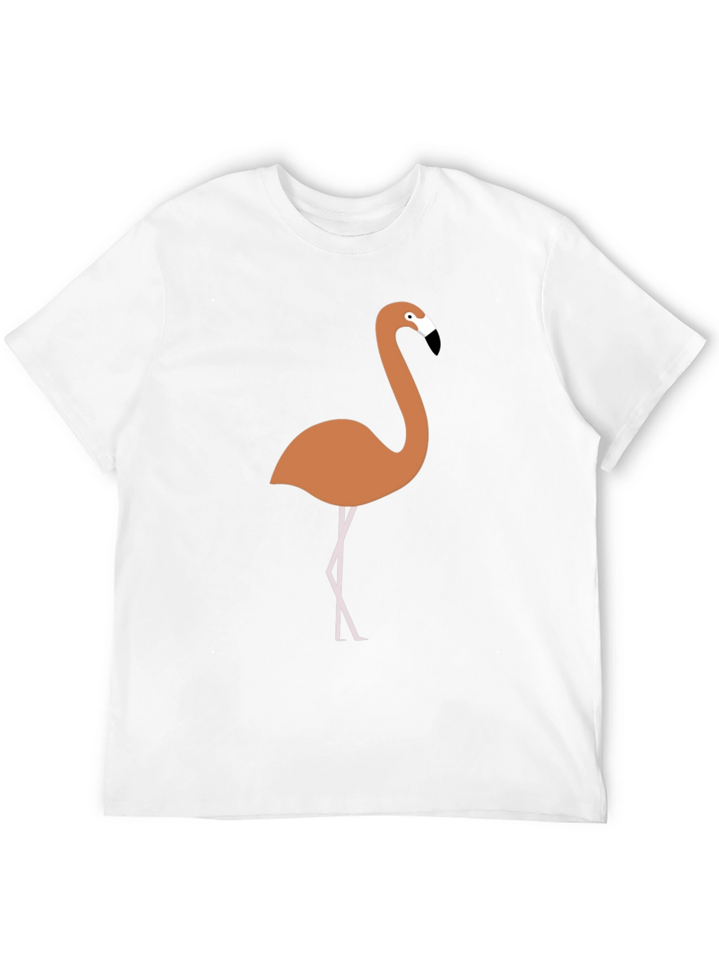 Flamingo Graphic Tee - Mens Black T-Shirt